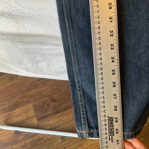 U.S. Polo Assn. Men Jeans size 36x30 Dark Blue Mid Rise Straight Leg Relaxed Fit - Picture 3 of 10